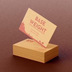 business card design and illustration
